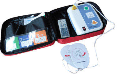 Picture of standard full sized training AED
